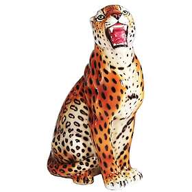 ArtGlassVista Leopard Porslinsdjur 62cm Design by
