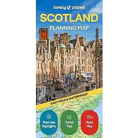 Lonely Planet Scotland Planning Map