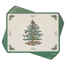 Spode Christmas Tree Bordsunderlägg Liten 6-pack