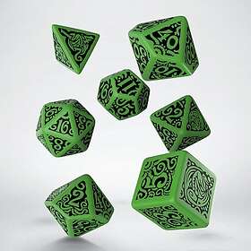 Q-workshop Call of Cthulhu The Outer Gods Cthulhu Dice Set (7)