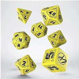 Q-workshop Cyberpunk Red Dice Set: Danger Zone (7)