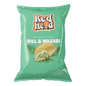 RedHead Dill & Wasabi Chips 150g
