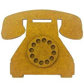 Stamperia MDF Crafty Shapes Blanks Telephone