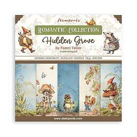 Stamperia Paper Pad 12x12 Tum Hidden Grove