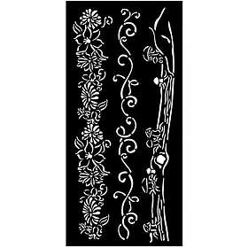 Stamperia Schablon Hidden Grove 3 Borders 12x25 cm
