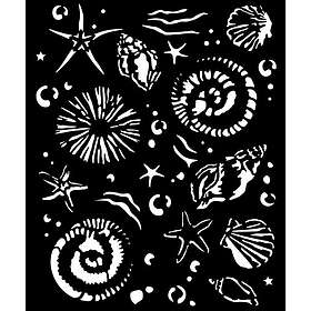 Stamperia Schablon Silent Sea Starfish 20x25 cm