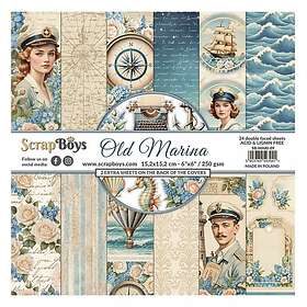 ScrapBoys Paper Pad 6x6 Old Marina