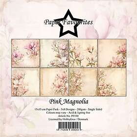 24 Paper Favourites Pad 6x6 Pink Magnolia ark