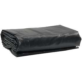 vidaXL Presenning svart 5x5 m 650g/m²  156078