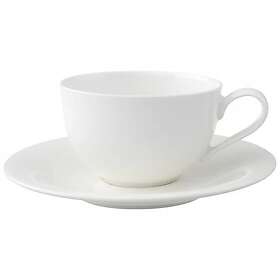 Villeroy & Boch New Cottage Basic Cappuccinokopp med fat