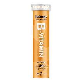 Balance B-vitamin Brusetabletter 20 brustabletter