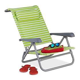 Relaxdays Vikbar Solstol