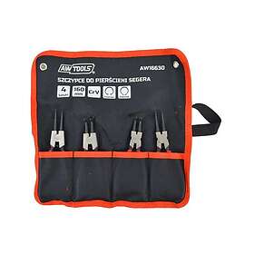 AWTOOLS Låsringstång AW16630; 160 mm; 4 st.
