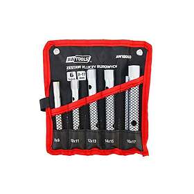 AWTOOLS Rörnyckel AW18050; 8-17 mm; 6 st.