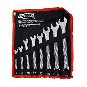 AWTOOLS Set med kombinycklar AW40112; 6-19 mm; 8 st.