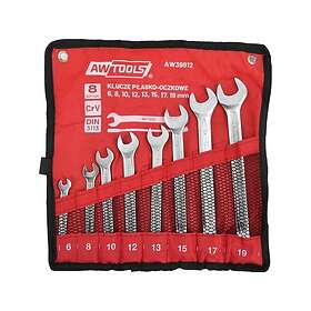 AWTOOLS Skiftnyckel AW39812; 6-19 mm; 8 st.