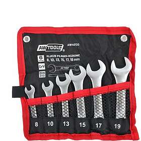 AWTOOLS Skiftnyckel AW40120; 8-19 mm; 6 st.
