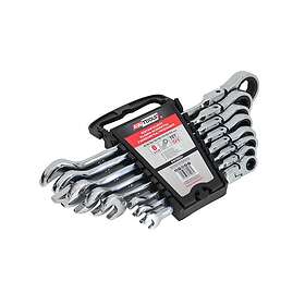 AWTOOLS Skiftnyckel med spärrhake AW39934; 8-22 mm; 8 st.