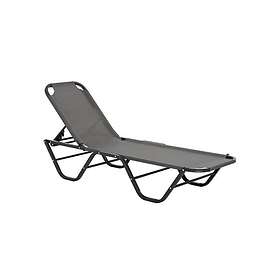 Outsunny Ottoman 5-nivå Aluminium Strandstol