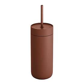 Fellow Carter Cold Desert Capsule tumbler med sugrör 475ml sienna