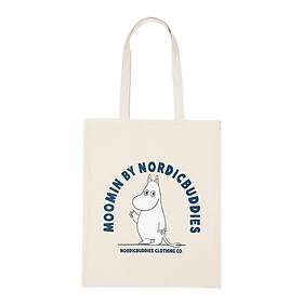 Nordicbuddies Mumin tygkasse Mumintrollet beige