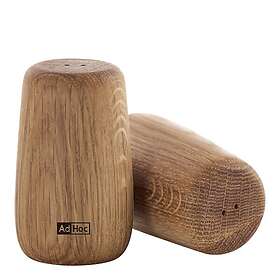 AdHoc Yoko salt- & pepparkar 4,6 x 7,5 cm ljus ek/brun