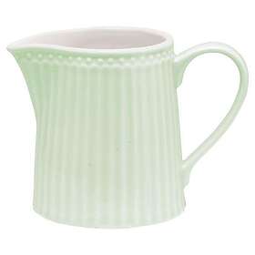 Greengate Everyday Alice gräddkanna 25 cl pale green