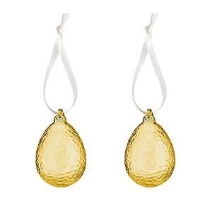 Cooee Design Gry hängande påskägg 7,5 cm 2-pack honung