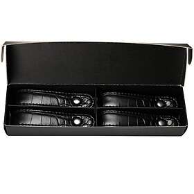 Stiernholm CroCo servettring 4-pack svart
