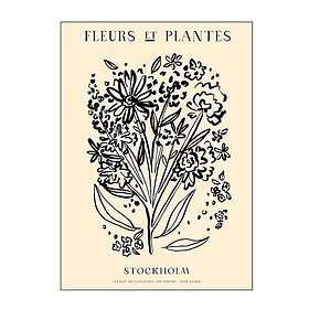 Studio Poster & Frame PSTR poster 50x70 cm zoe fleurs et plantes bouquet stockholm