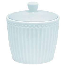 Greengate Everyday Alice sockerskål 10 cm pale blue