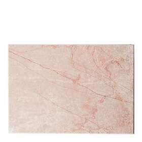 Stiernholm Marmor serveringsbricka 30x21 cm rosa