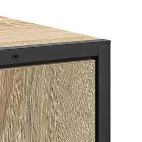 vidaXL 3-delat Badrumsmöbelset Sonoma Oak Konstruerat trä 3345146