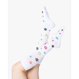 Beez Stödstrumpor Blommig