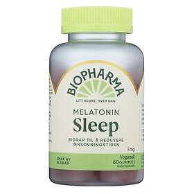 Biopharma Melatonin Sleep Gummies 60cap