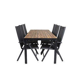 Venture Home Bois Rektangulär Matgrupp