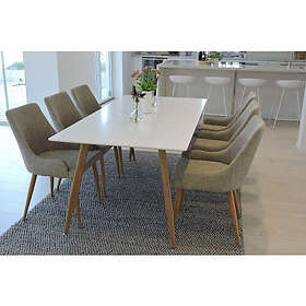 Venture Home Matgrupp Polar med stolarna Plaza