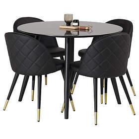 Venture Home Matgrupp Plaza med stolarna Velvet