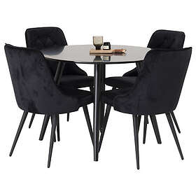 Venture Home Matgrupp Plaza med stolarna Velvet Deluxe