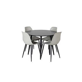 Venture Home Matgrupp Plaza med stolarna Polar