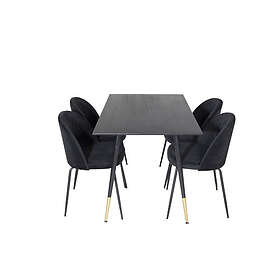 Venture Home Matgrupp Dipp med stolarna Wrinkles