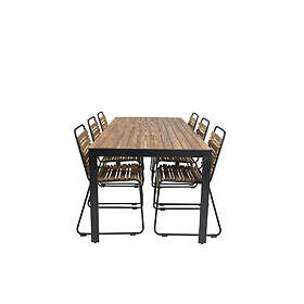 Venture Home Bois Rektangulär Matgrupp