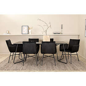 Venture Home Petra Rektangulär Matgrupp