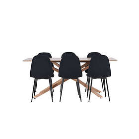 Venture Home Piazza Matbord med Polar Matstol