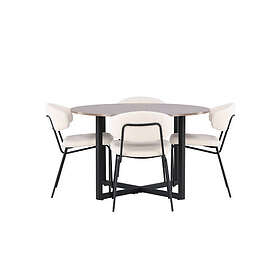 Venture Home Matgrupp Durango med 4st matstolar Chico