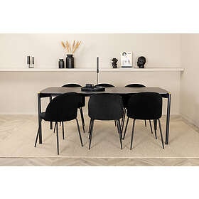 Venture Home Matgrupp Pelle med stolarna Wrinkles