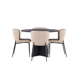 Venture Home Matgrupp Bootcut med 4st matstolar Modesto