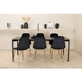 Venture Home Matgrupp Pelle med stolarna Polar