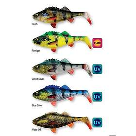 Savage Gear 4d Perch Shad Mjukt Bete 94g 200 Mm 9 Enheter