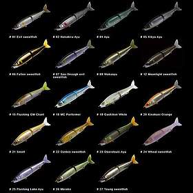 Gan Craft Jointed Claw Floating Swimbait 56g 178 Mm
